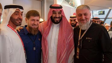 Saudi Crown Prince at Abu Dhabi Grand Prix December1, 2019. (SPA)