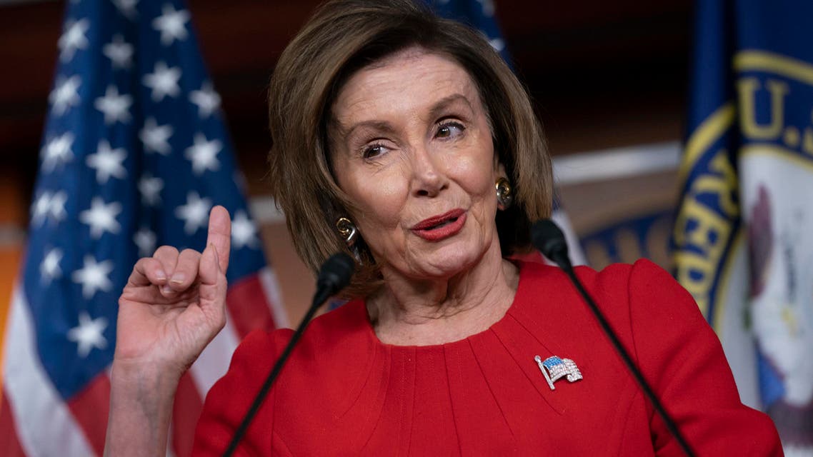Trump Impeachment Download Comp Cancel Apply Back to search results 19 of 10,995 results Trump Impeachment Overview Download now Speaker of the House Nancy Pelosi, D-Calif., talks to reporters on the morning after the first public hearing in the impeachment probe of President Donald Trump on his effort to tie U.S. aid for Ukraine to investigations of his political opponents, on Capitol Hill in Washington, Thursday, Nov. 14, 2019. (AP)