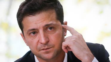 Ukraine President Volodymyr Zelensky - AP