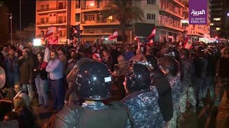 Lebanese protesters back on Ring Bridge for second night in a row