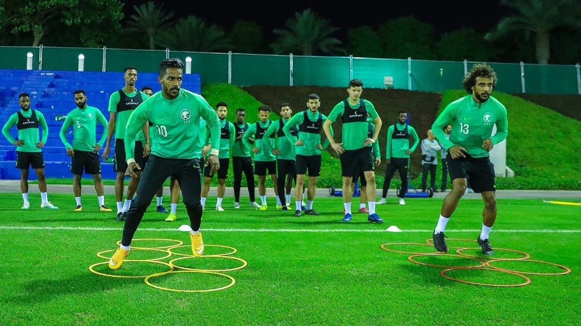 تدريبات المنتخب السعودي