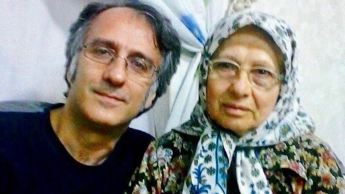 Ali Alinejad (left) has been in Evin prison in Tehran since September.. (Photo: Twitter)