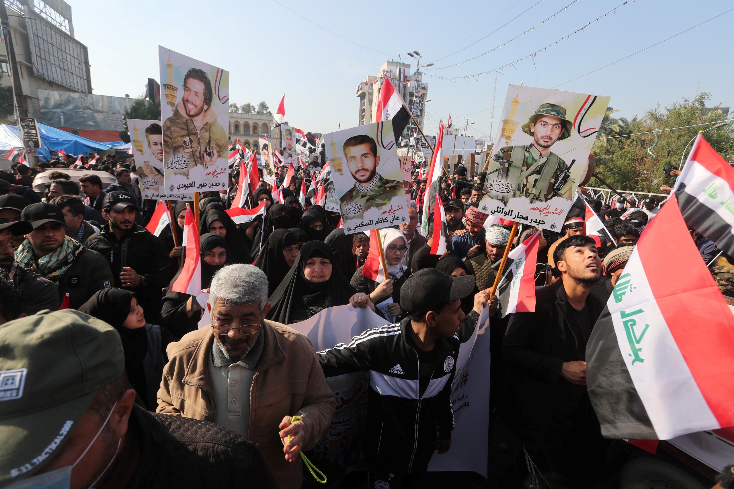 من احتجاجات العراق