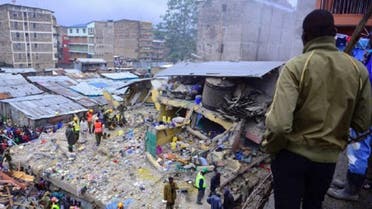  A six-story building has collapsed in Kenya's capital, Nairobi. (Photo: AFP)