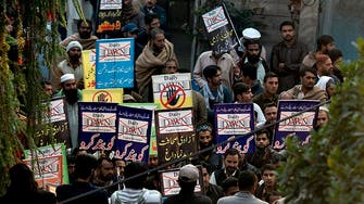 Demonstrators besiege Pakistan newspaper for second time in a week
