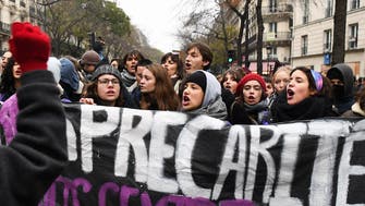 Paris police arrest scores amid strike over pension reform