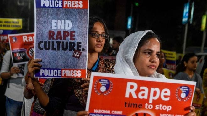 مظاهرة في الهند ضد الاغتصاب
