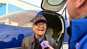 Tuskegee Airman celebrates 100th birthday with flight