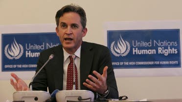 United Nations Special Rapporteur David Kaye speaks to the media about the situation of the right to freedom of opinion and expression in Turkey, in Ankara, Turkey, Friday, November 18, 2016. (File photo: AP)