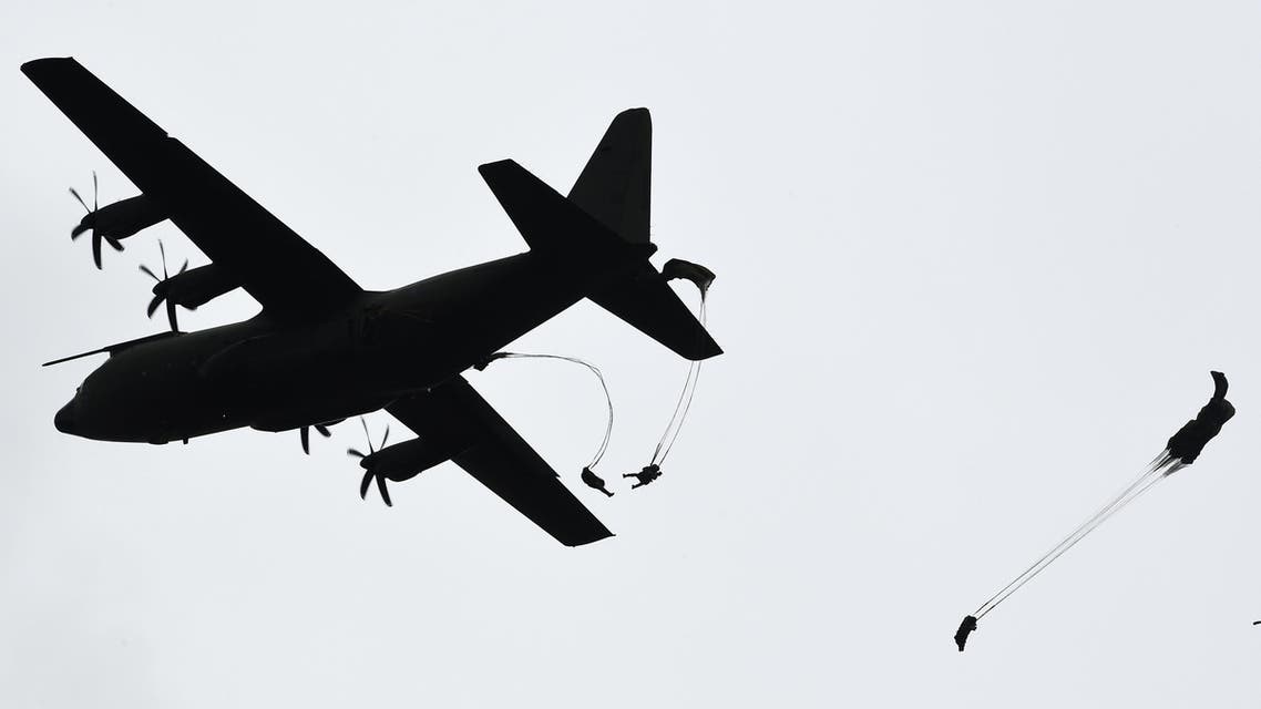 C-130 Hercules during RAF preparations (file photo - AFP)