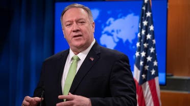 US Secretary of State Mike Pompeo holds a press conference at the State Department in Washington, DC, December 11, 2019. (AFP)