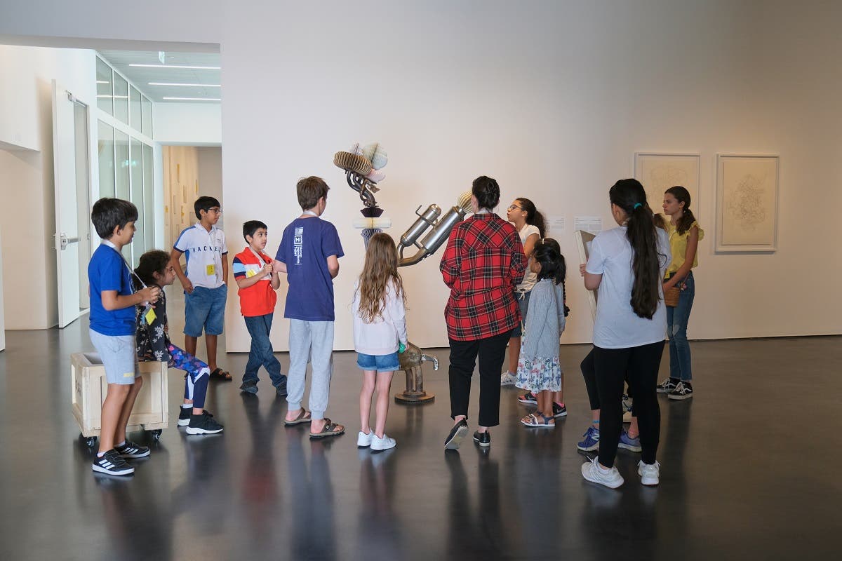Summer Arts Camp at Jameel Arts Centre, Dubai. (Courtesy: Jameel Arts Centre. Photo by Brenta Galotera)