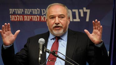 Israeli leader of the Yisrael Beiteinu right-wing nationalist party Avigdor Liberman, December 11. (AP)