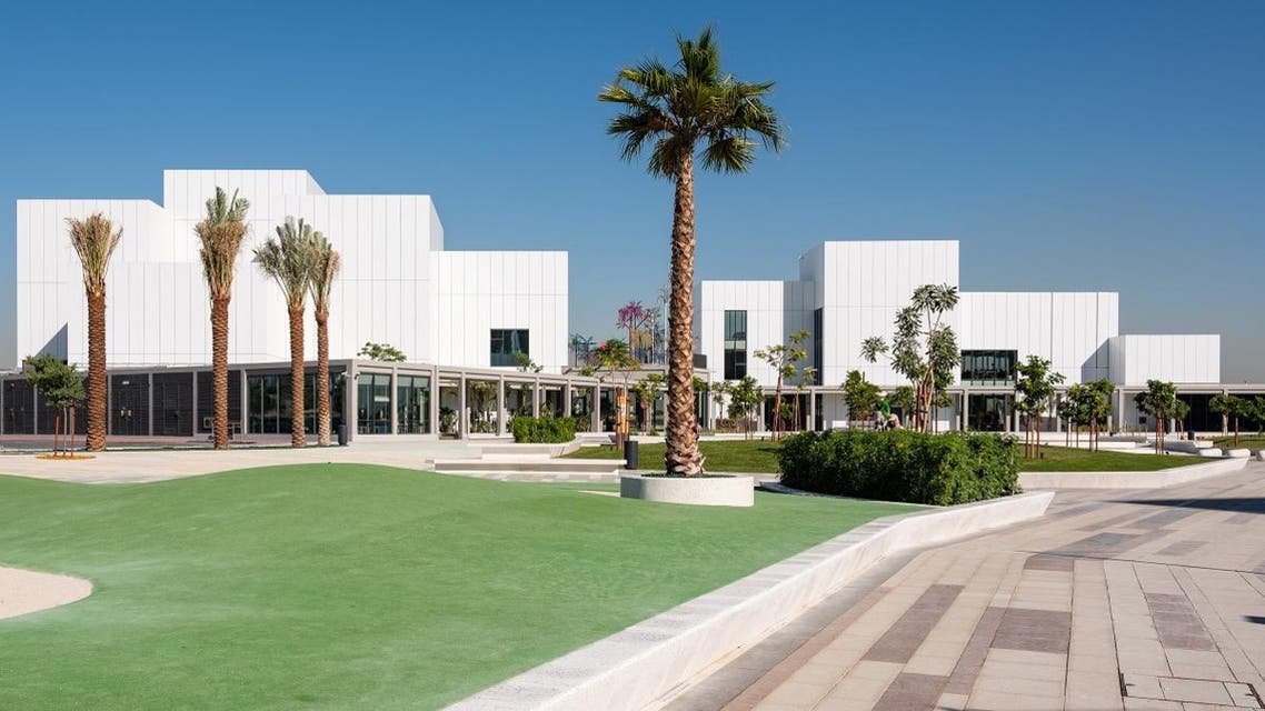 View of the Jaddaf Waterfront Sculpture Park at Jameel Arts Centre. Dubai. (Courtesy of Jameel Arts Centre. Photo by Mohamed Somji)