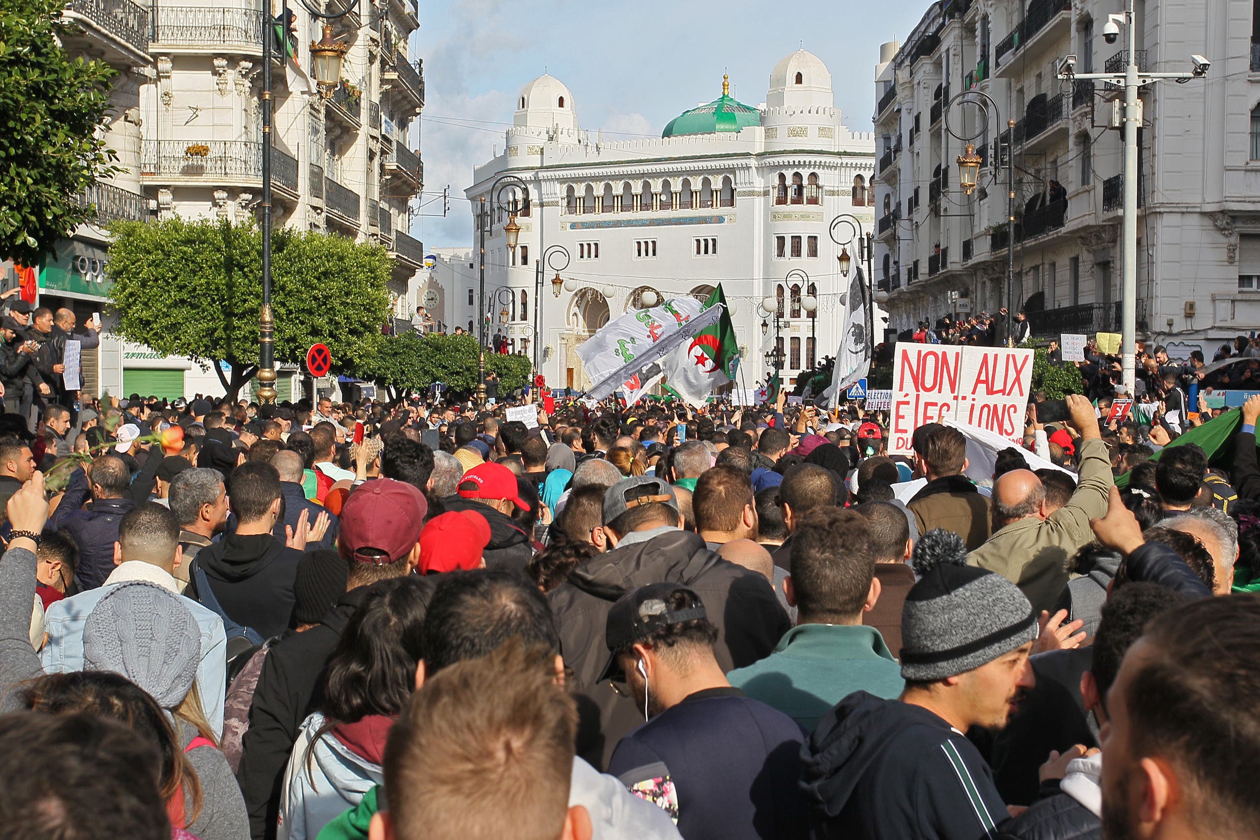 من مظاهرات الجزائر