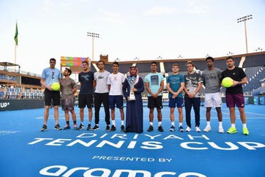 Fognini, Monfils, Medvedev and Goffin through to Diriyah Tennis Cup semis