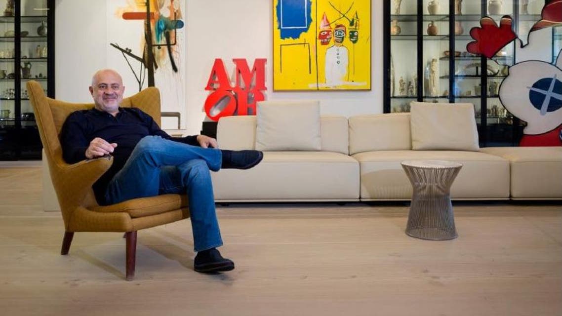 Nazem Said Ahmad in his penthouse in Beirut, Lebanon Source: Selections Arts