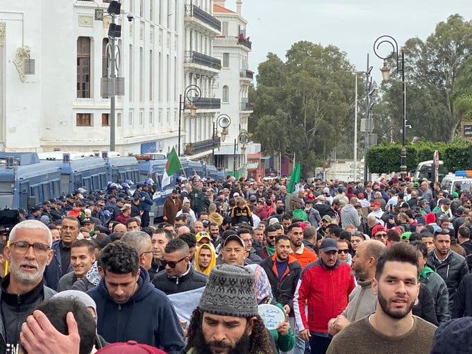 من احتجاجات الجزائر