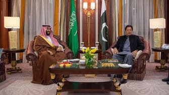 Saudi Arabia’s Crown Prince meets with Pakistan’s prime minister in Riyadh