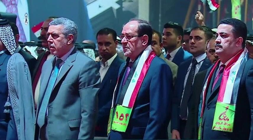 محمد شياع السوداني و نورى المالكي