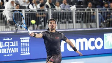 Italian star Fognini overcame the spirited efforts of the crowd-favorite Monfils 6-4, 6-4. (Supplied)
