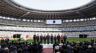 Abe opens Tokyo 2020 National Stadium