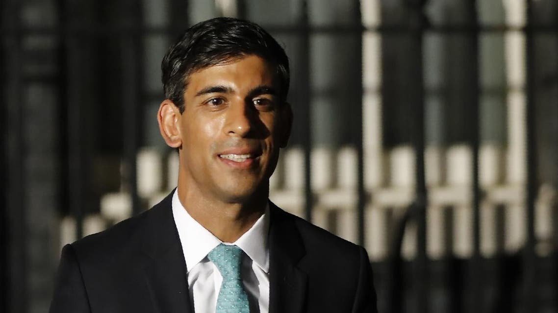Britain's newly appointed Chief Secretary to the Treasury Rishi Sunak leaves 10 Downing Street in London on July 24, 2019. (AFP)