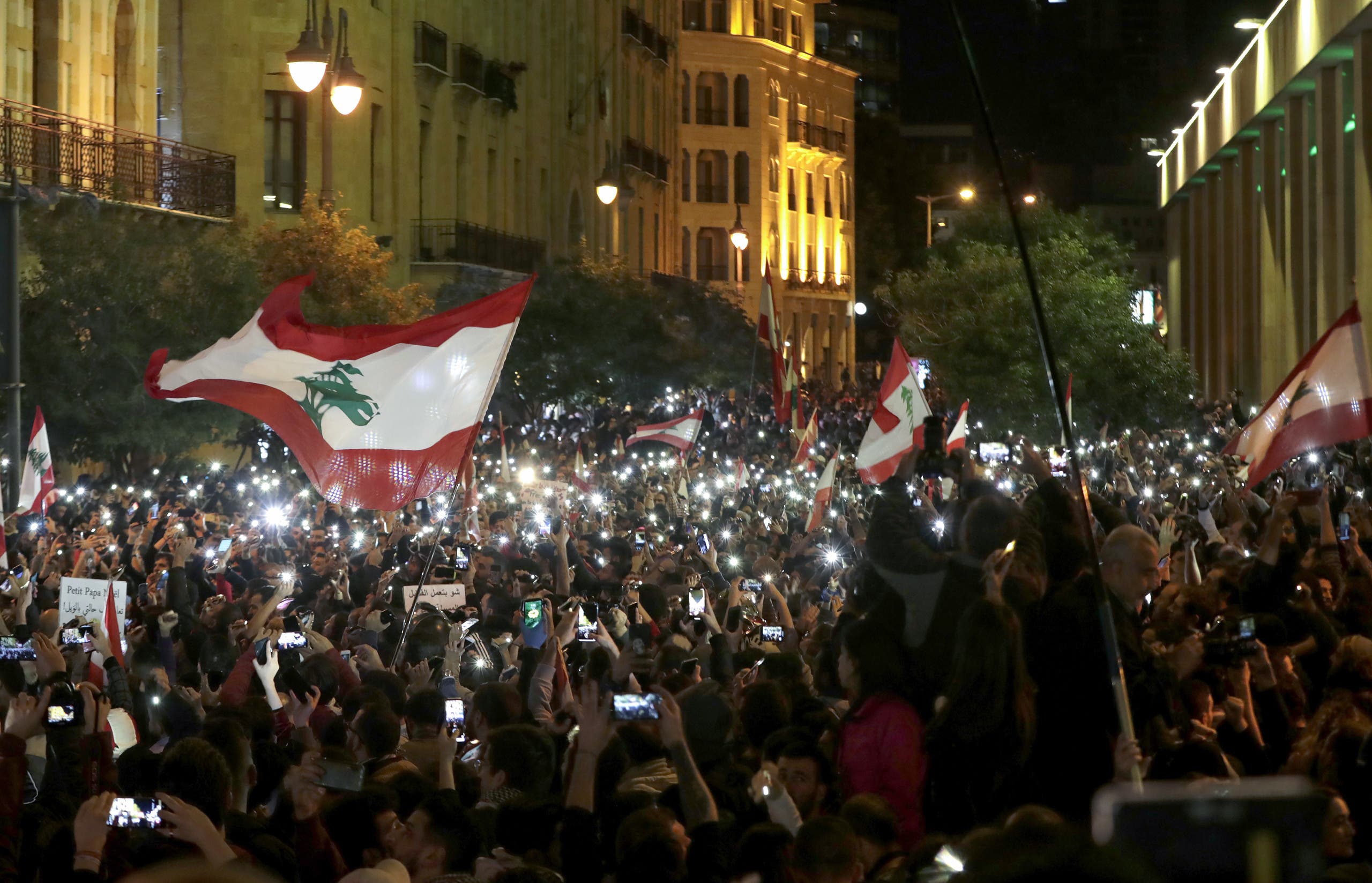 من احتجاجات لبنان