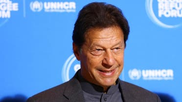 Pakistan's Prime Minister Imran Khan arrives for the Global Refugee Forum at the United Nations in Geneva, Switzerland, December 17, 2019, REUTERS/