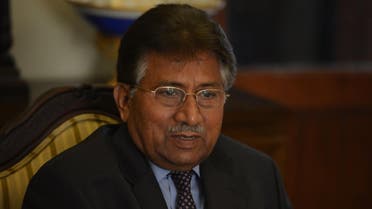 In this photograph taken on December 29, 2013, Pakistan's former military ruler Pervez Musharraf addresses foreign media representatives at his farmhouse in Islamabad. (File photo: AFP)