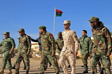 عناصر من الجيش الليبي (فرانس برس)