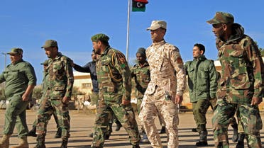 عناصر من الجيش الليبي (فرانس برس)