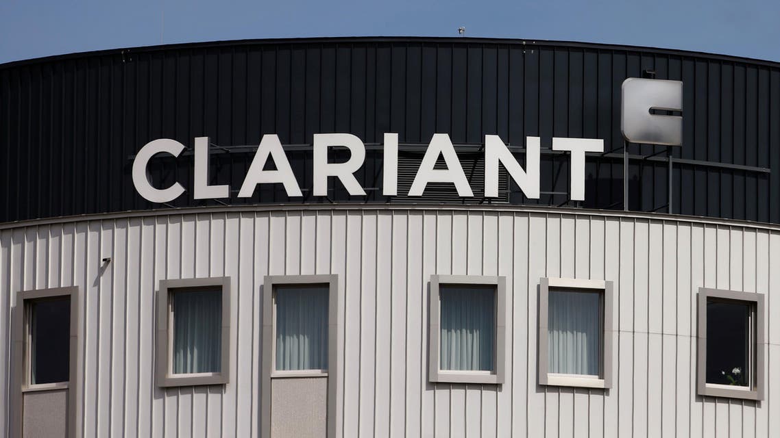 The logo of Swiss specialty chemicals company Clariant is seen at the company's headquarters in Pratteln, Switzerland August 9, 2017. REUTERS/Arnd Wiegmann