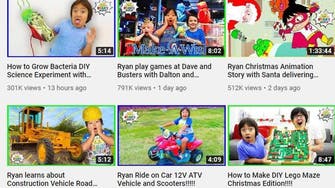 Eight-year-old is highest paid YouTuber, earns $26 million in year