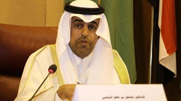 Arab PArliament president Mishaal bin Fahm Al-Salami (Twitter)