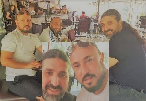 نوح زعيتر برفقة أحد أقارب الأسد