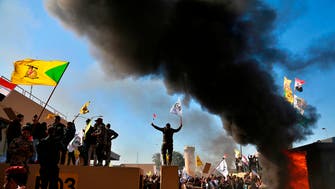 US troops fire tear gas at pro-Iran protesters in Iraq