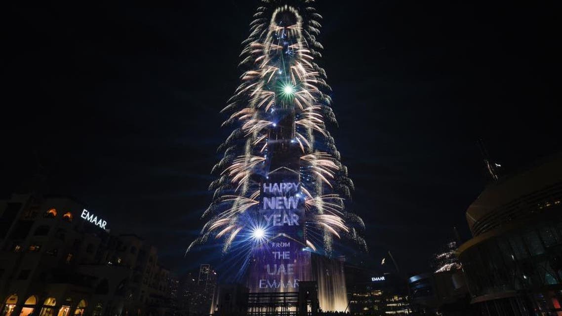 Burj khalifa new year 2019