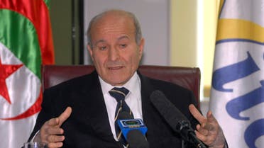 This Jan.8 2011 file photo showsfood industry magnate Issad Rebrab, owner of the Khabar media group, in Algiers. (AP)