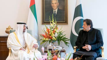Imran Khan and  UAE Crown Prince