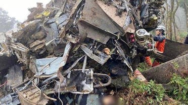 Taiwan helicopter crashed