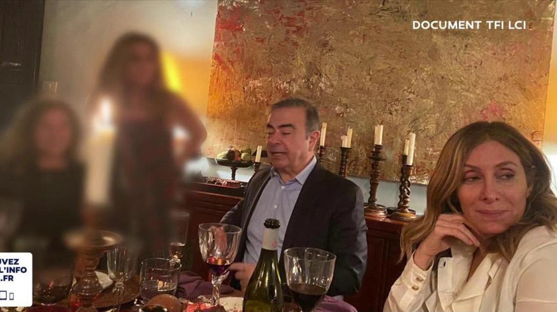 Carlos Ghosn in Lebanon (TFI/LCI)