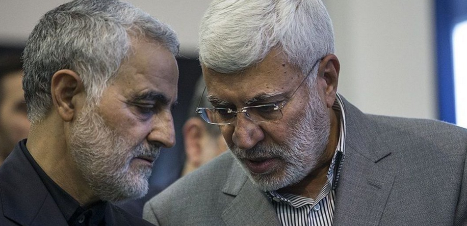 Abu Mahdi al-Mohandes and Qassem Soleimani (Supplied)