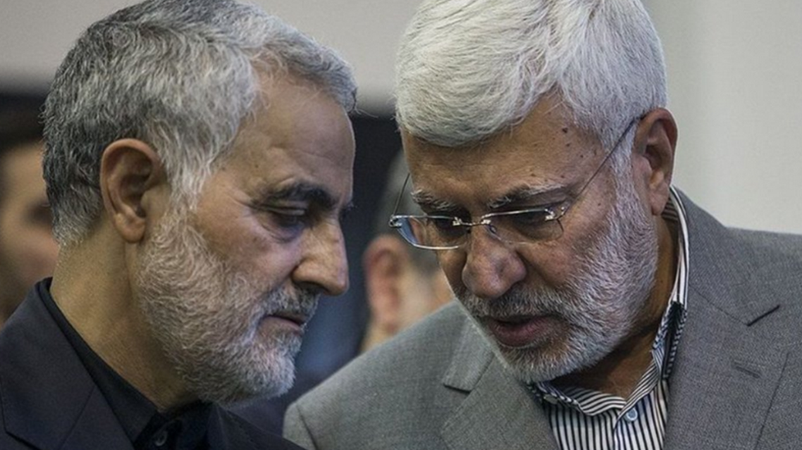 Abu Mahdi al-Mohandes and Qassem Soleimani (Supplied)