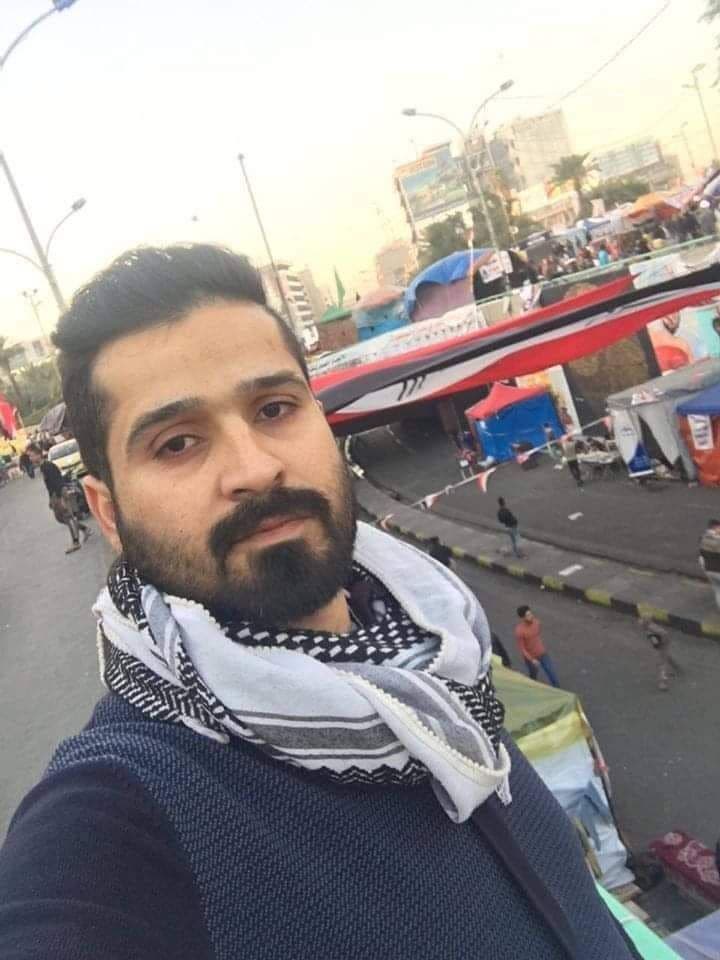 الناشط المدني احمد حسن هاشمبعد