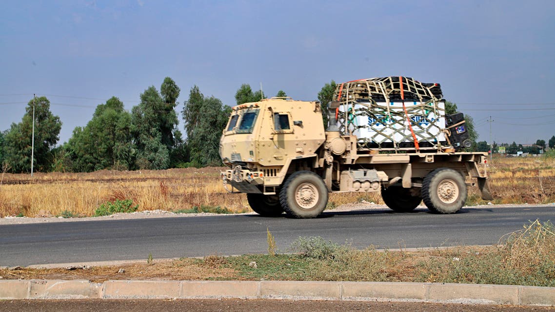 A U.S. military vehicle (File photo: AP)