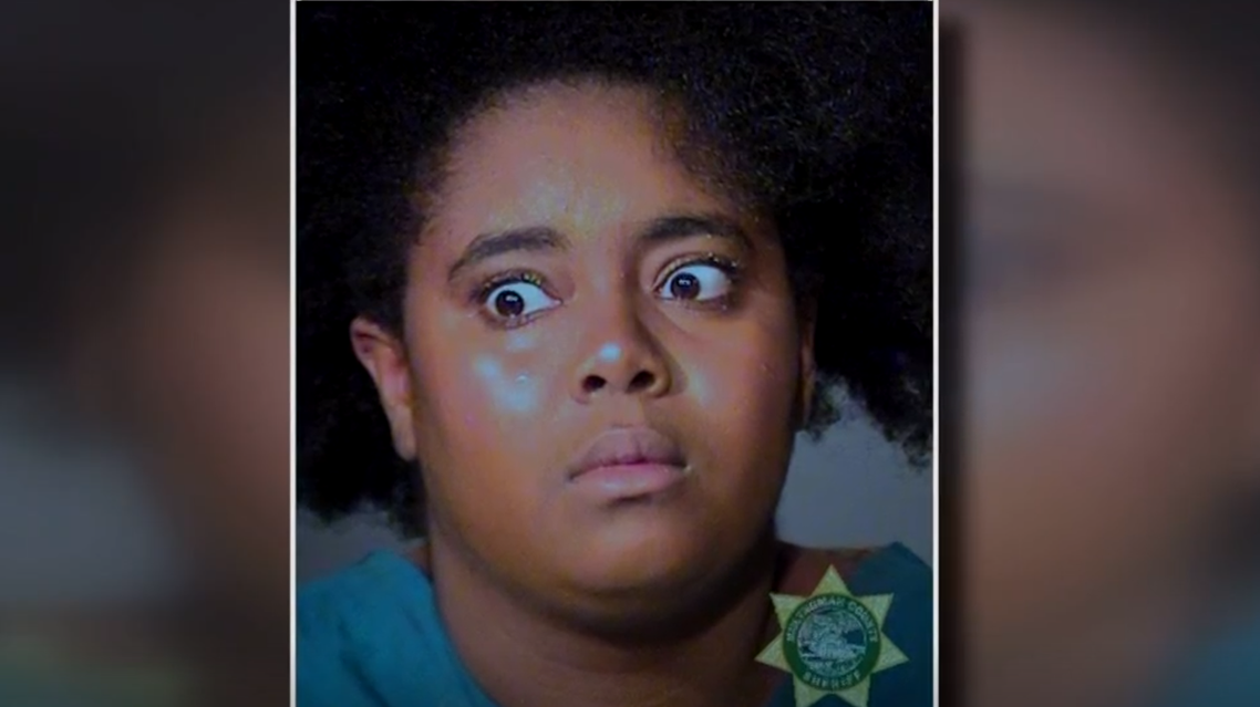 Jasmine Campbell, the woman who attacked a Saudi exchange student in ORegon (Twitter)