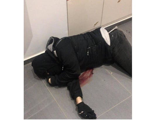 صورة متداولة لجثة السارق بعد مقتله