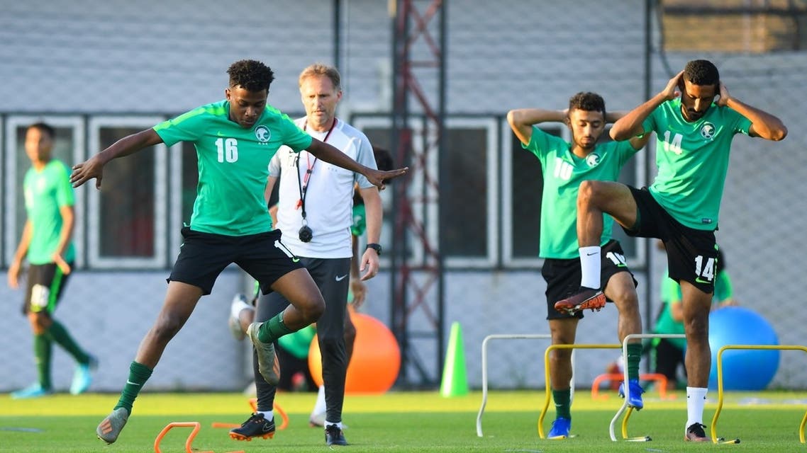 المنتخب السعودي الأولمبي يواصل استعداداته لكأس آسيا