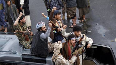 عناصر حوثية في صنعاء - 6 يناير فرانس برس